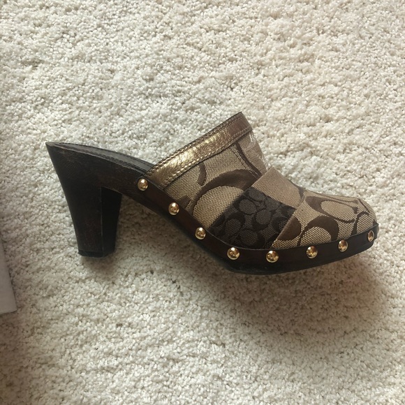Coach Catarina Patchwork clog/mule size 7.5 - Picture 4 of 7